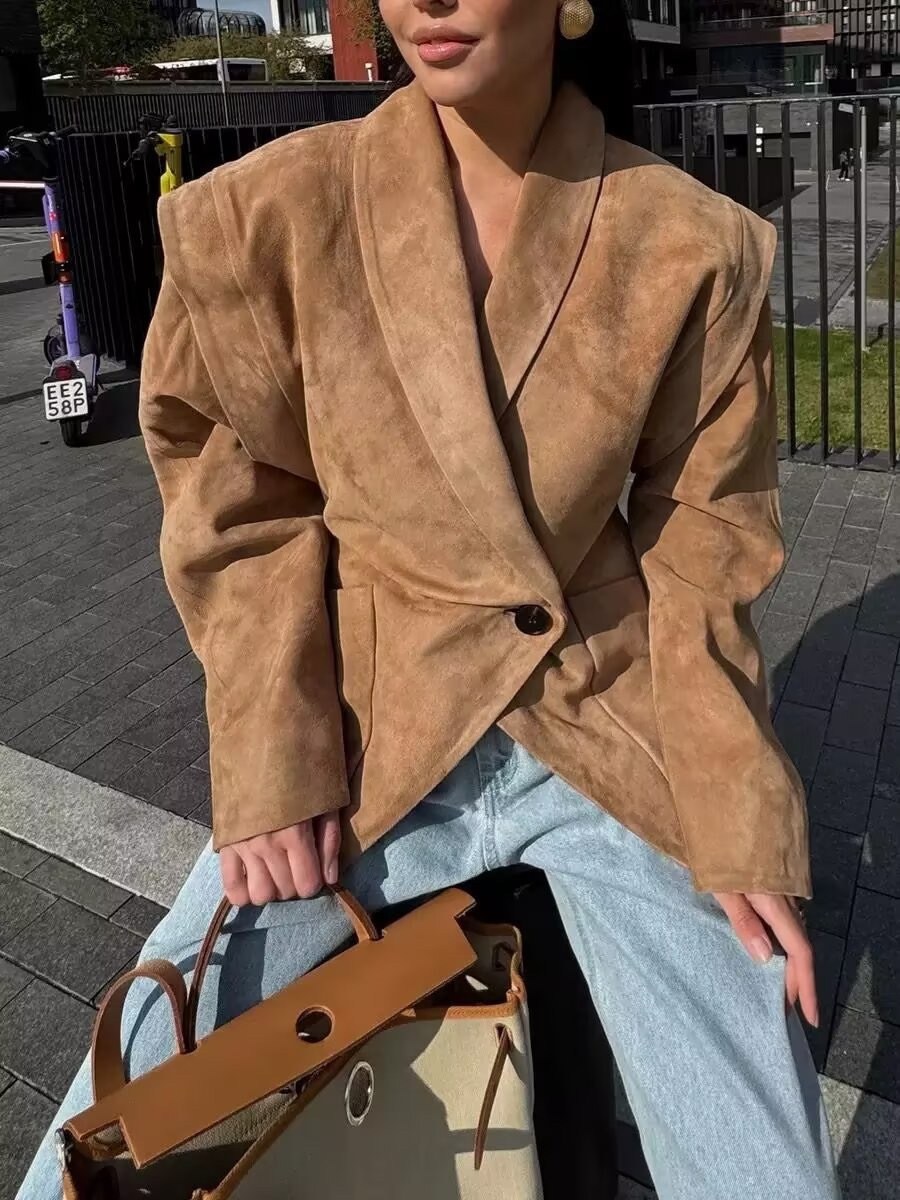 мода стиль,стильные наряды,замшевый пиджак brunello cucinelli коричневый,уличная мода