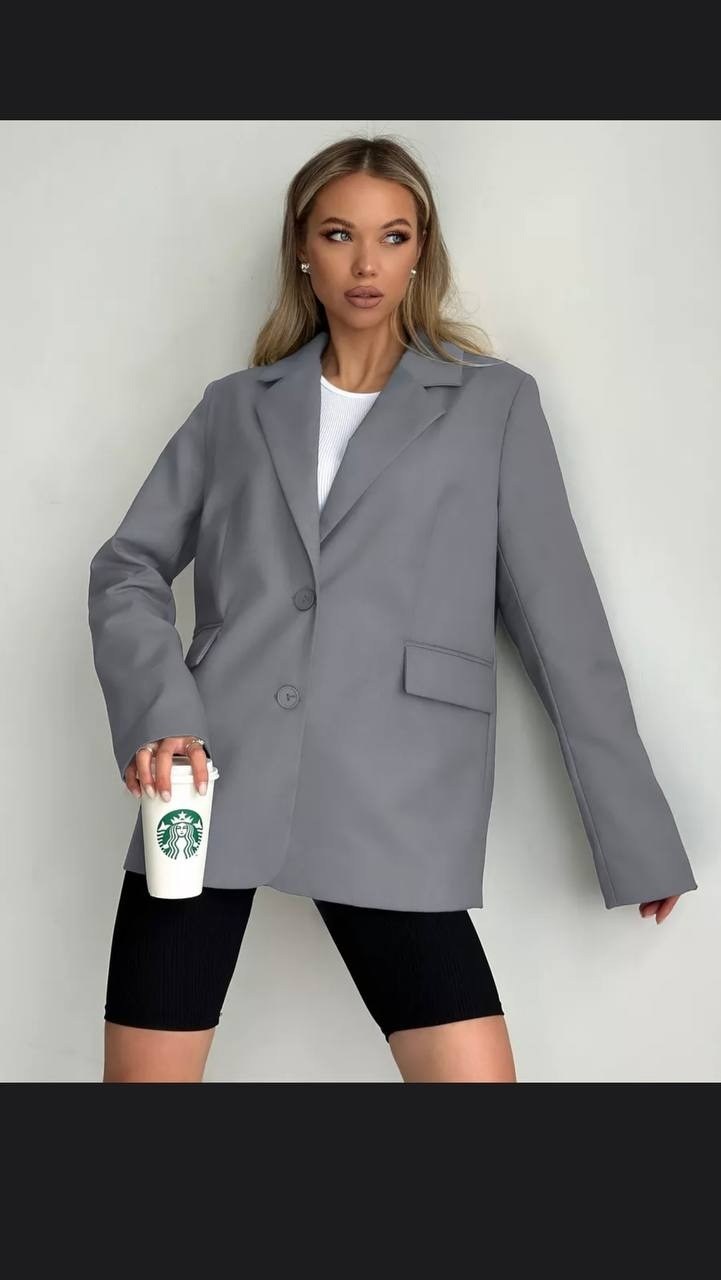 удлиненный классический пиджак оверсайз жакет deavia,удлиненный классический пиджак оверсайз жакет deavia цвет серый,модный классический женский оверсайз пиджак,пиджак оверсайз удлиненный mag&ken,пидж