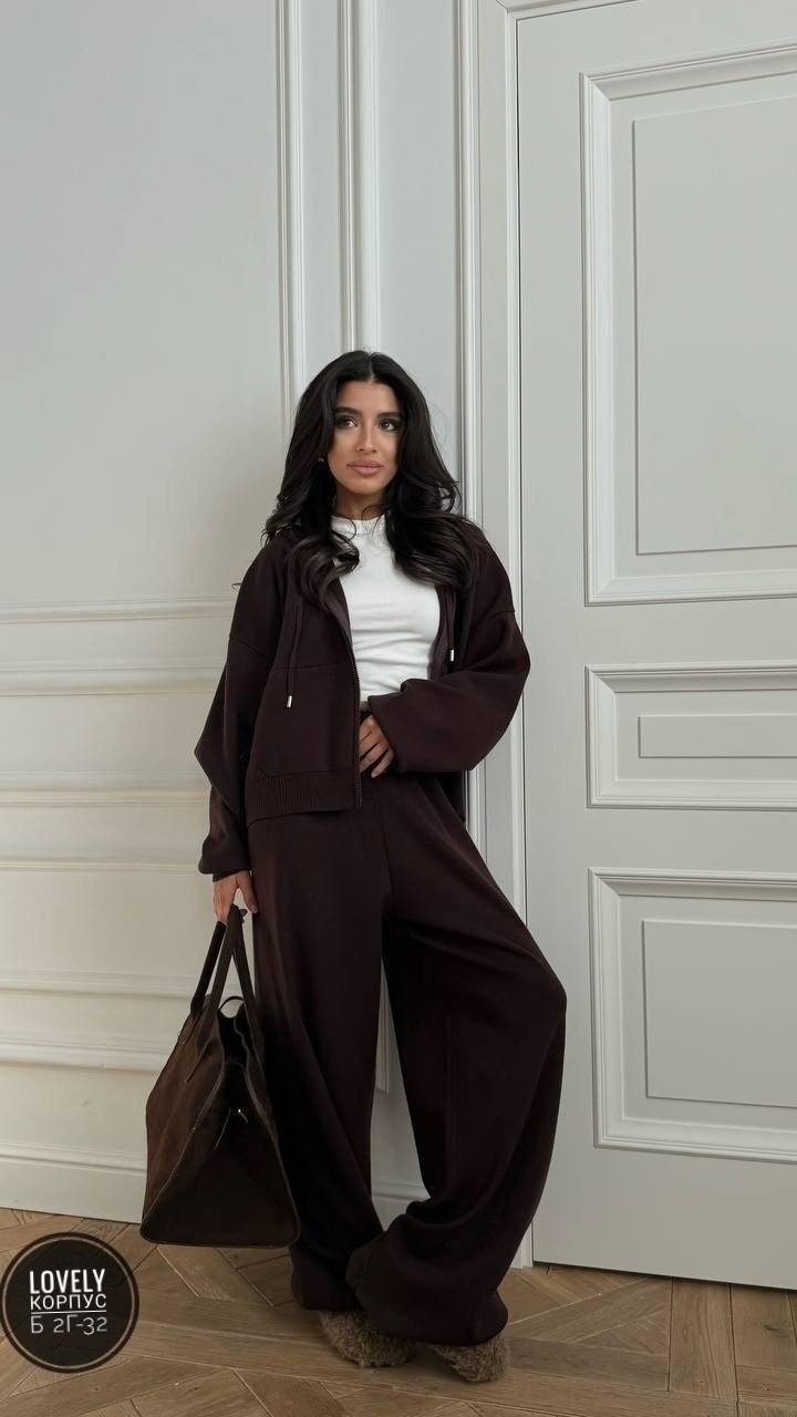 костюм вязаной,спортивные костюмы оверсайз,костюм трикотажный,костюм женский,брючный костюм
