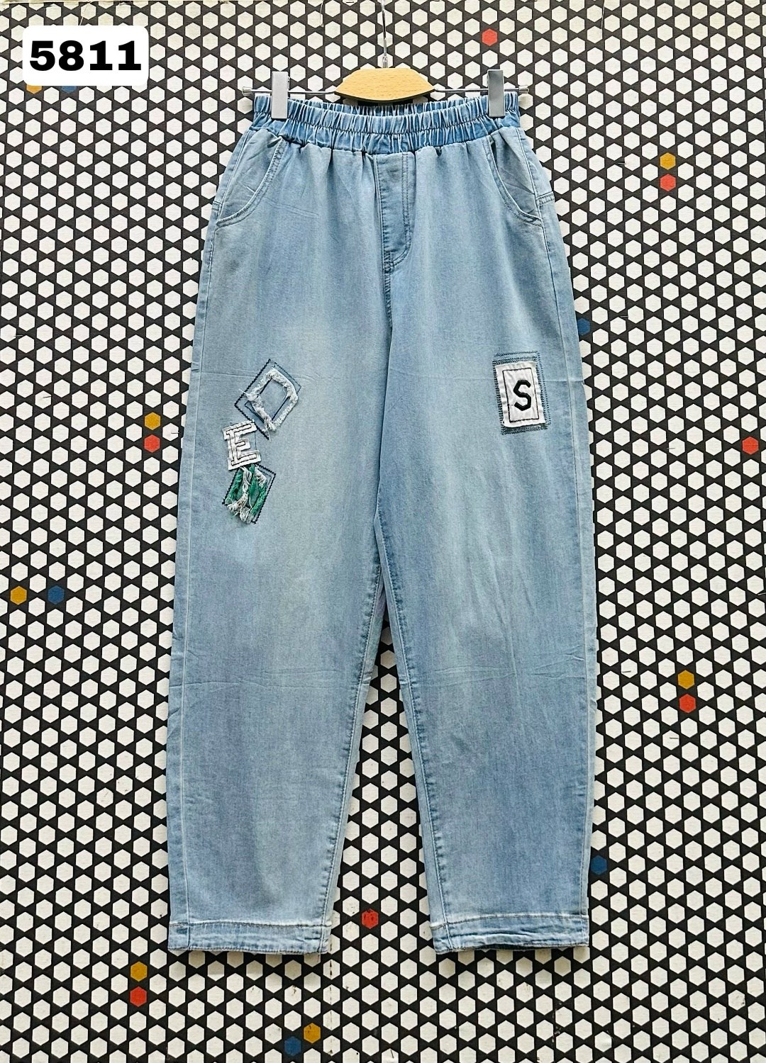 джинсовые брюки,модные джинсы,джинсы повседневные,джинсы широкие,джинсы в стиле пэчворк