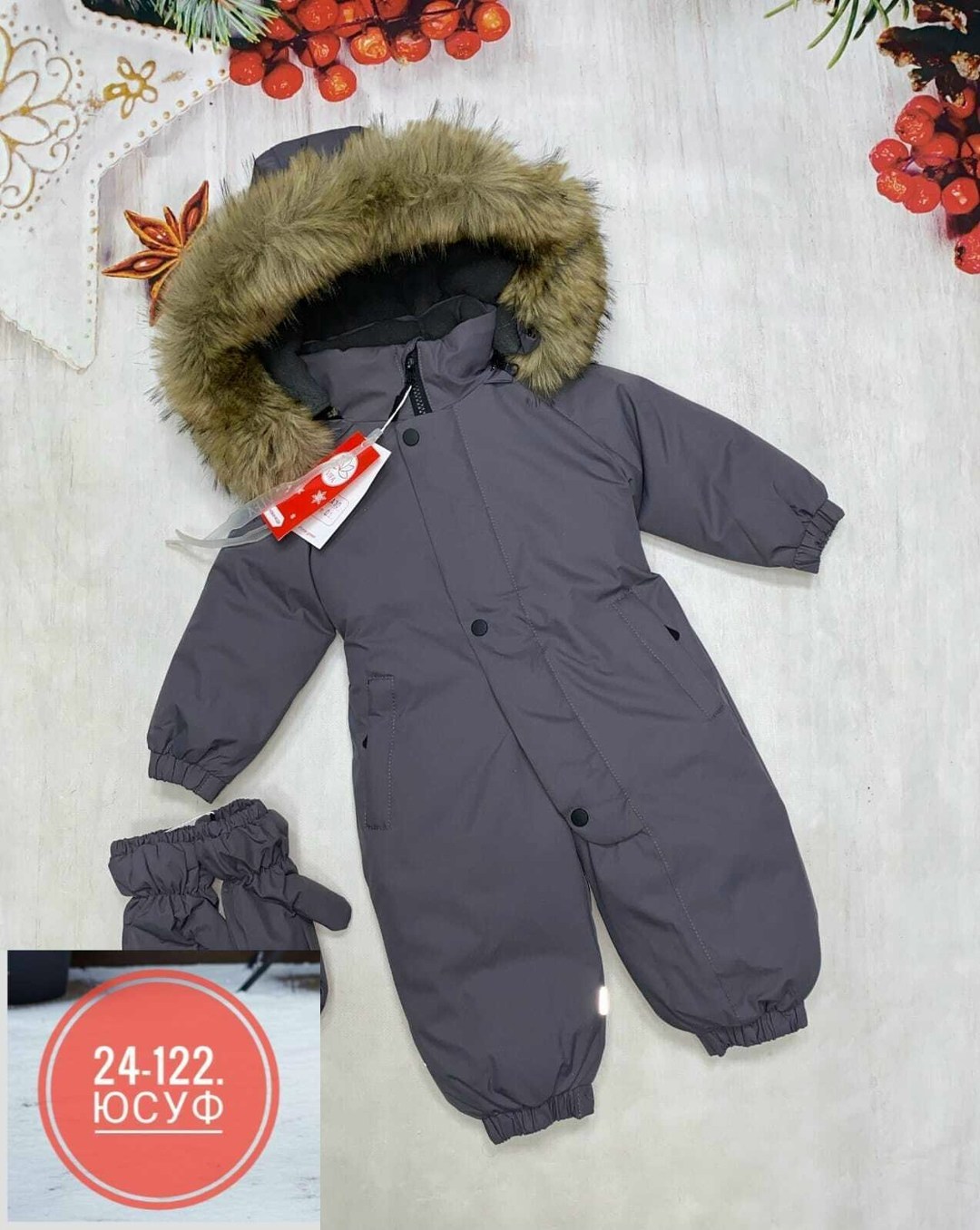 комбинезон зимний для мальчика 80 86,комбинезон зимний детский,зимний комбинезон,серый зимний комбинезон для мальчика dkg014-3,зимний комбинезон для мальчика 80 размер