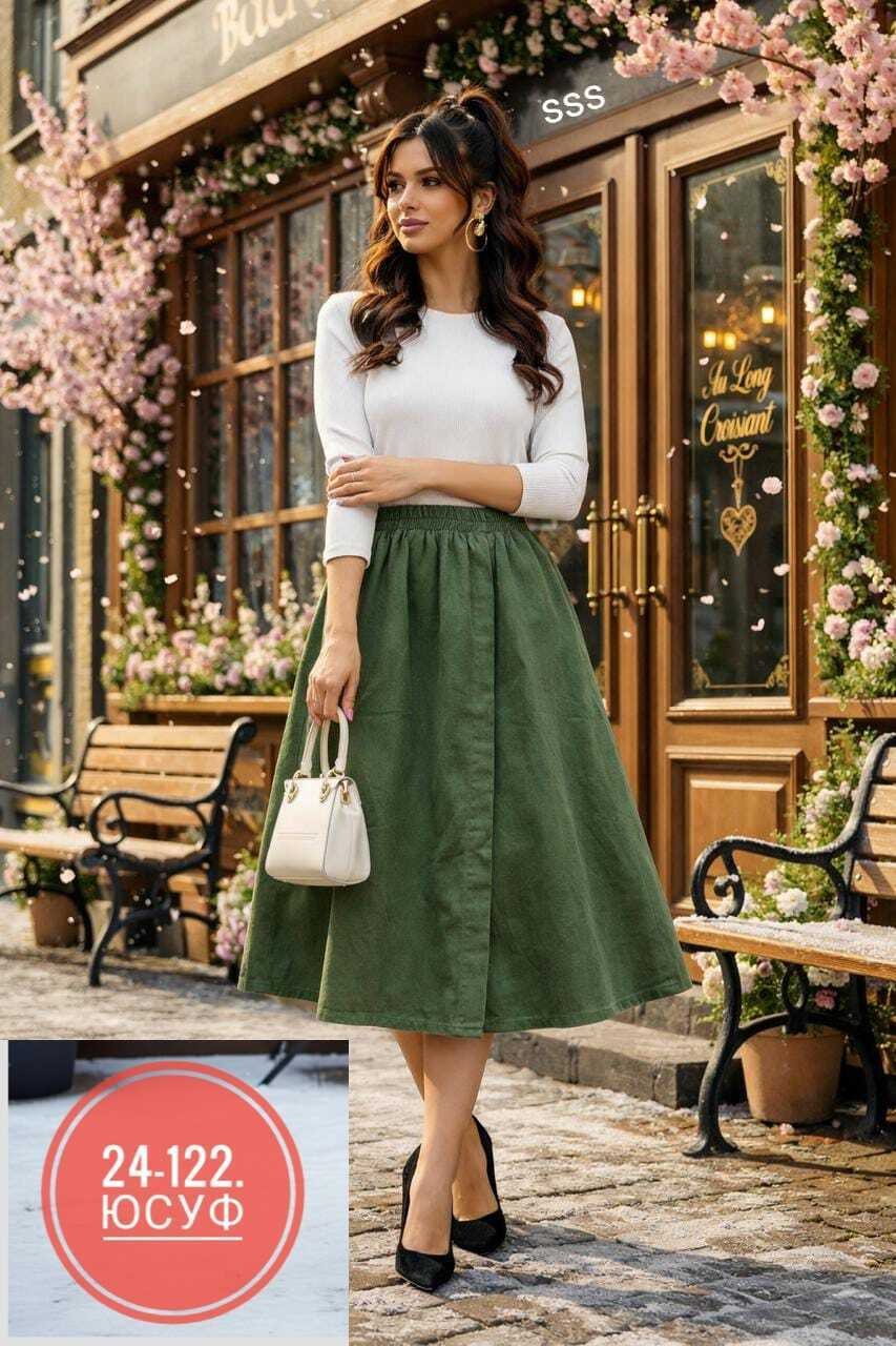 юбка teza 5621 бежевая замша,юбка миди коричневая замшевая,вельветовая юбка миди,юбка женская,вельветовая юбка