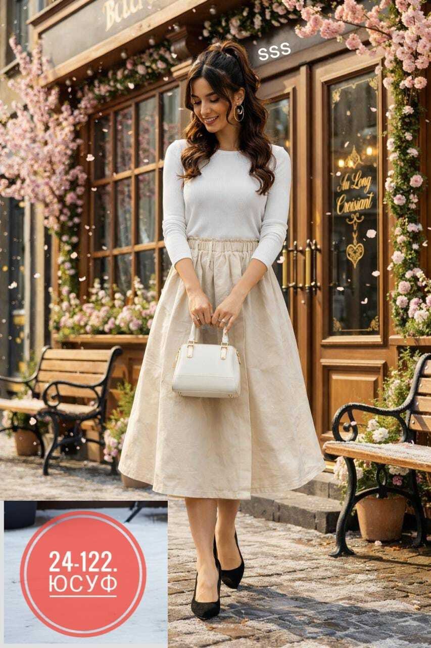 юбка teza 5621 бежевая замша,юбка миди коричневая замшевая,вельветовая юбка миди,юбка женская,вельветовая юбка