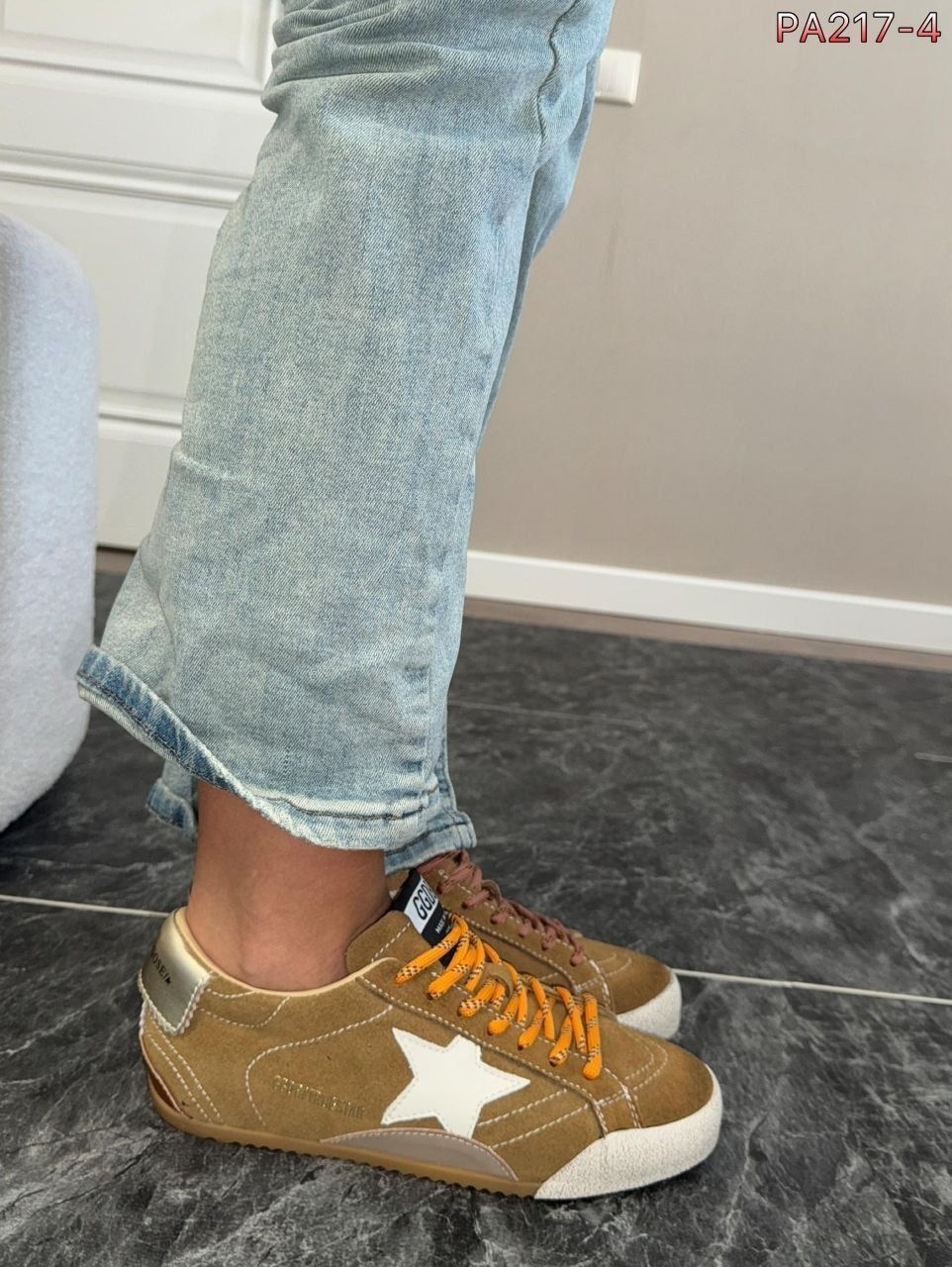 кроссовки golden goose,кроссовки super-star коричневый golden goose,,кеды golden goose,golden goose кроссовки ball star коричневый