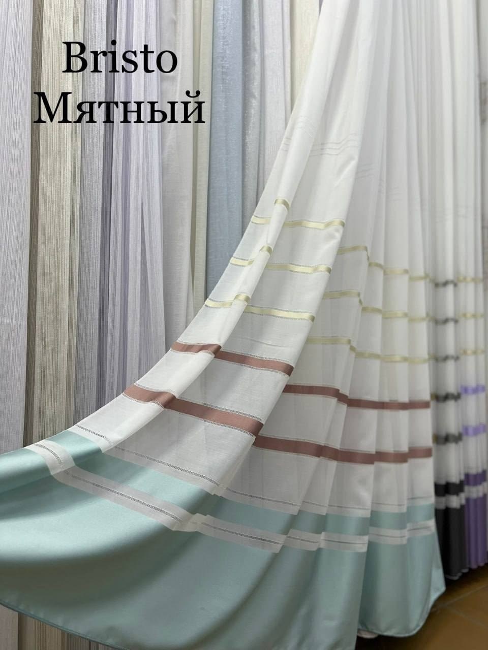 тюль полосками,шторы,тюль с коричневыми полосками,тюль под лен с полосками,штор