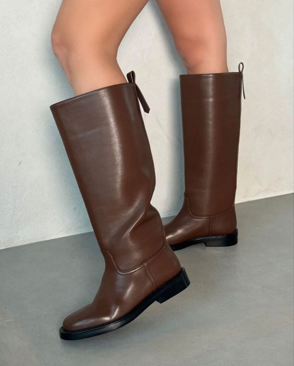 жокейские сапоги женские эконика,осенние жокейские сапоги кожаные paris bacio,сапоги,сапоги цвета шоколад,сапоги трубы