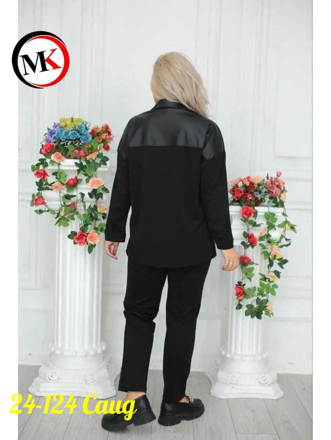 женские костюмы,костюм двойка трикотаж,костюм двойка,туника с длинным рукавом больших размеров aligu 275016116,костюм двойка брючной