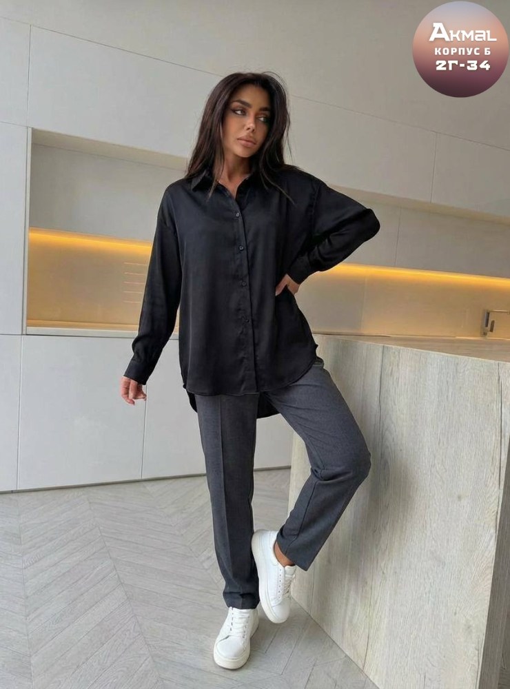 крутые костюмы,брючный костюм женский,женские костюмы,летний костюм оверсайз gagutika,женская блузка