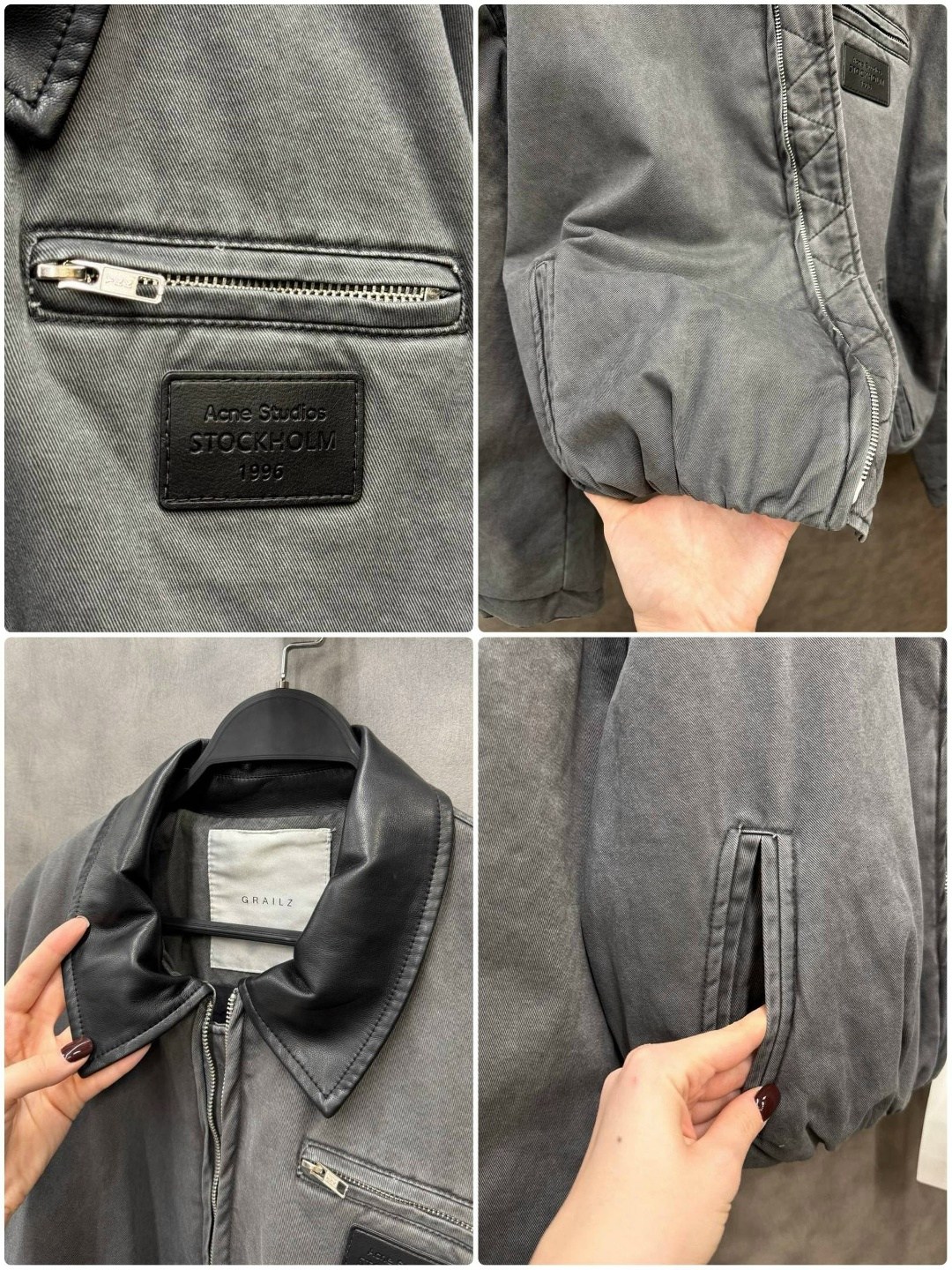 куртка бомбер,куртка-бомбер укороченная с вареным эффектом серая,куртка,куртка повседневная,куртка-бомбер укороченная с вареным эффектом