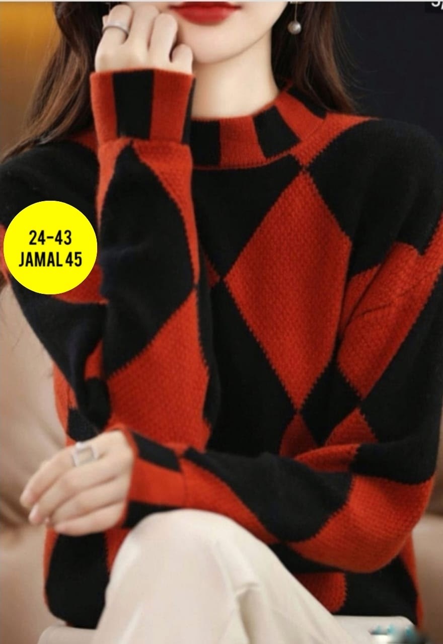 свитера женские,модные свитера,свитер в корейском стиле,кофта женская,свитер в клетку