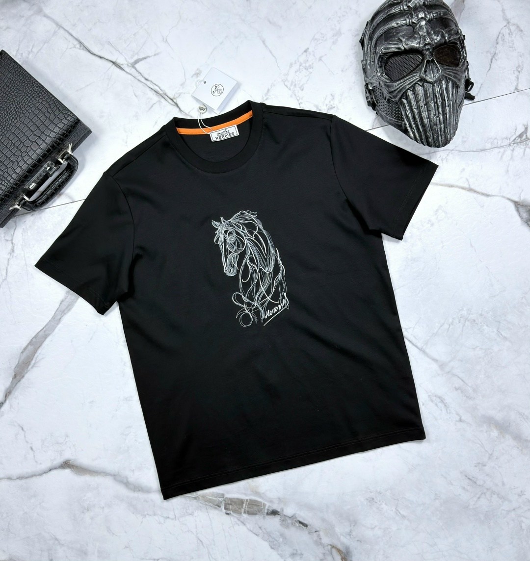 мужская футболка,футболка hermes,футболки для мужчин,футболки женские мужские