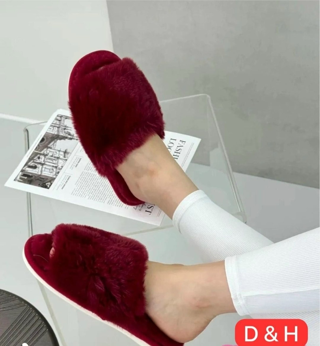 тапочки женские,тапочки домашние из натурального меха,тапочки домашние,женские домашние тапочки,