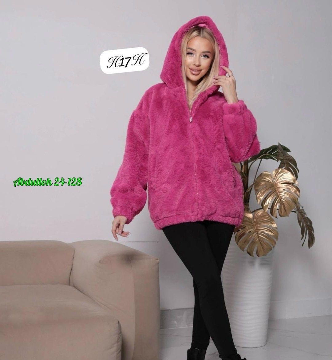 шуба женская (one size) 42-48 арт. 1541016,женская кофта,шуба из искусственного меха,толстовка женская,куртка женская