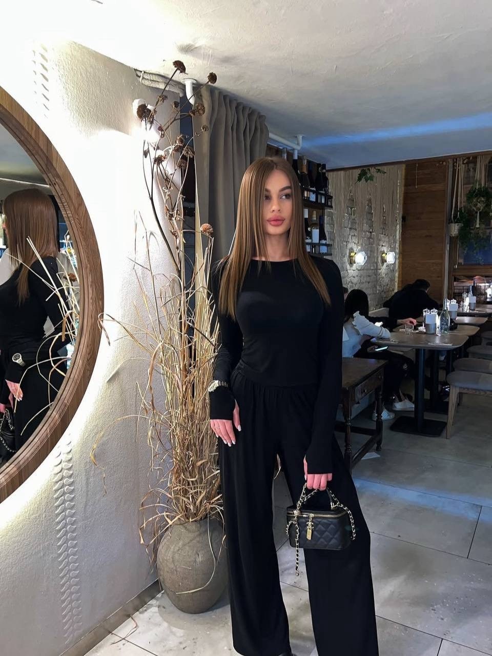 девушка,костюм женский двойка с брюками,asya barysheva,анастасии,костюм лапша с брюками женский