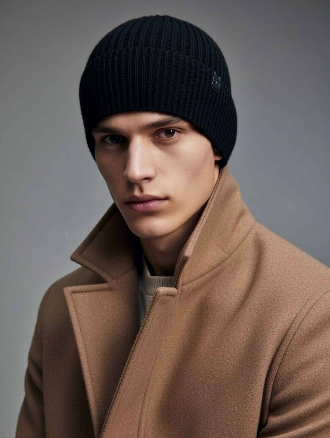 мужская шапка вязаная,шапка мужская,мужская шапка бини,шапка бини,мужская мода