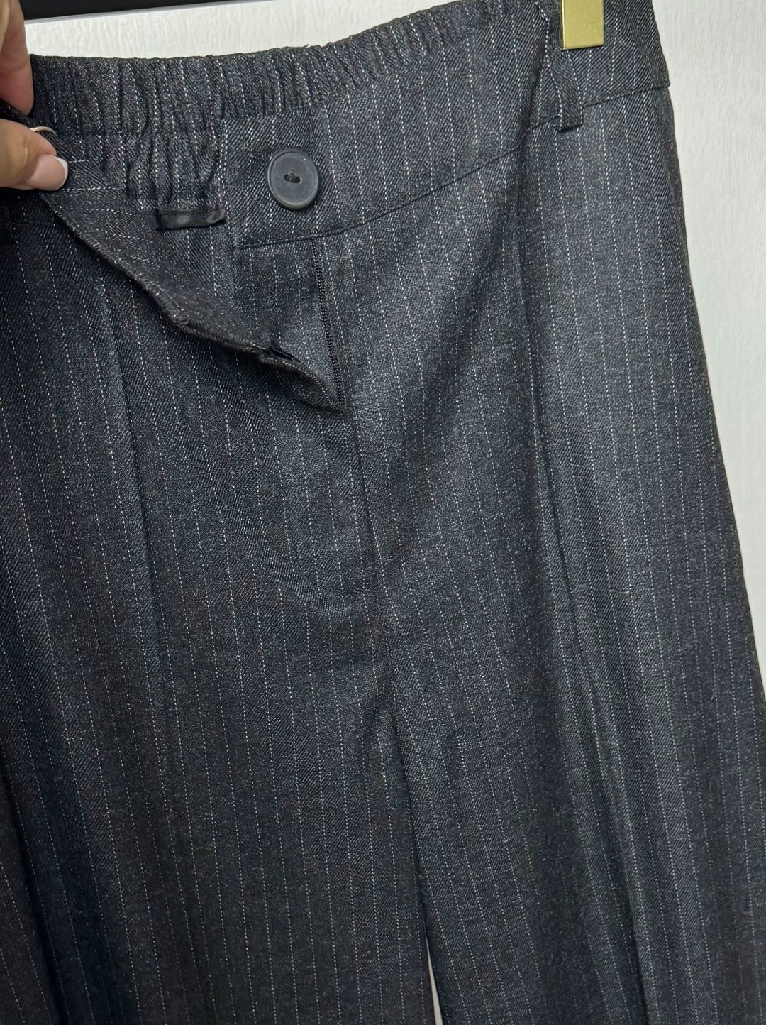 элегантные брюки,классические брюки,брюки палаццо,модные брюки палаццо,брюки палаццо kiazo размер 42 серый