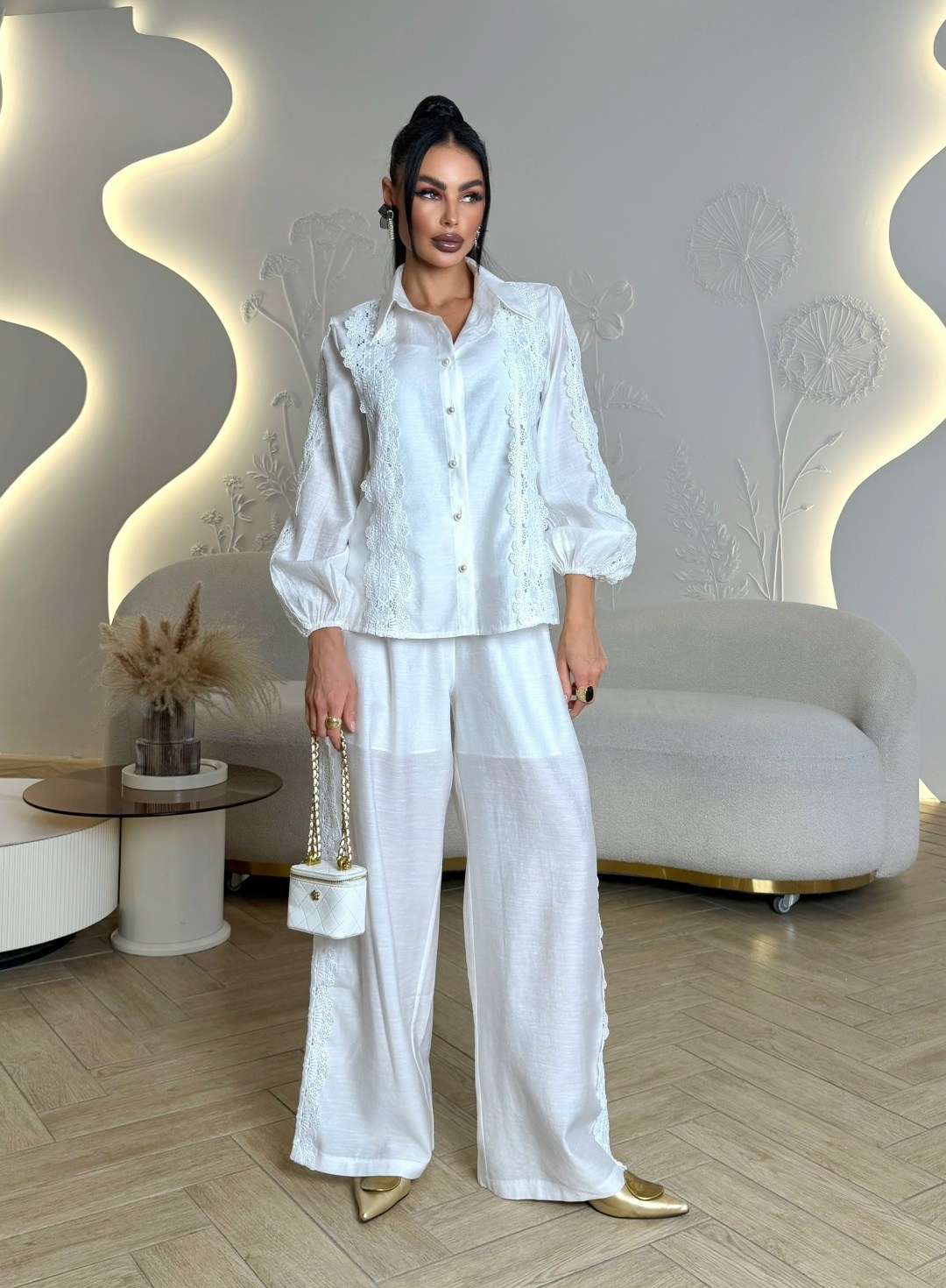 льняные костюмы,костюм белый,шелковый костюм в пижамном стиле,женский костюм,шелковый костюм