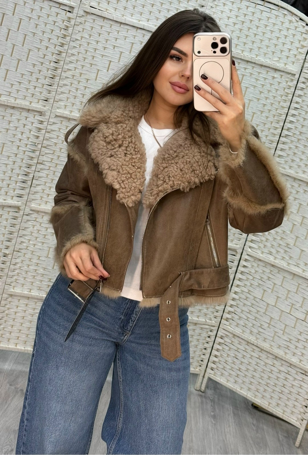 дубленка авиатор женская,дубленка женская короткая на меху,aftf basic дубленка черная авиатор женская,дубленка авиатор,женская дубленка