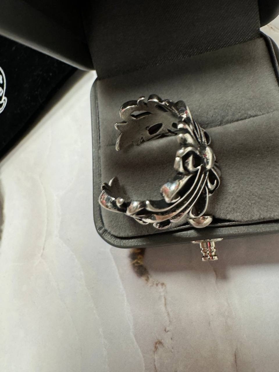 браслет хром хартс серебро,кольца chrome hearts,кольца хром хартс,chrome hearts double floral cross ring,кольцо бижутерия