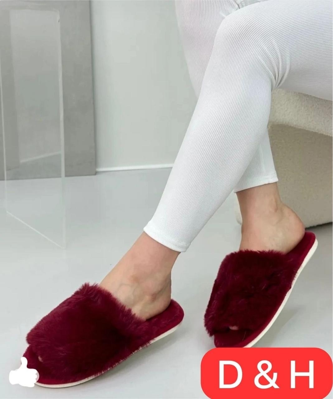 тапочки женские,тапочки домашние из натурального меха,тапочки домашние,женские домашние тапочки,