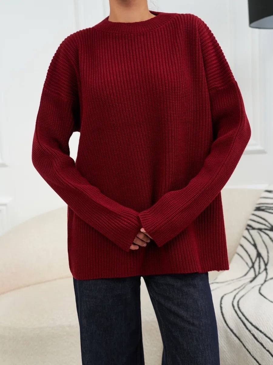 свитер оверсайз длинный вязаный sherry,свитер бордовый вязаный оверсайз удлиненный,свитер оверсайз вязаный удлиненный теплый korkmazknitwear цвет марсала бордовый,свитер бордовый вязаный оверсайз удли