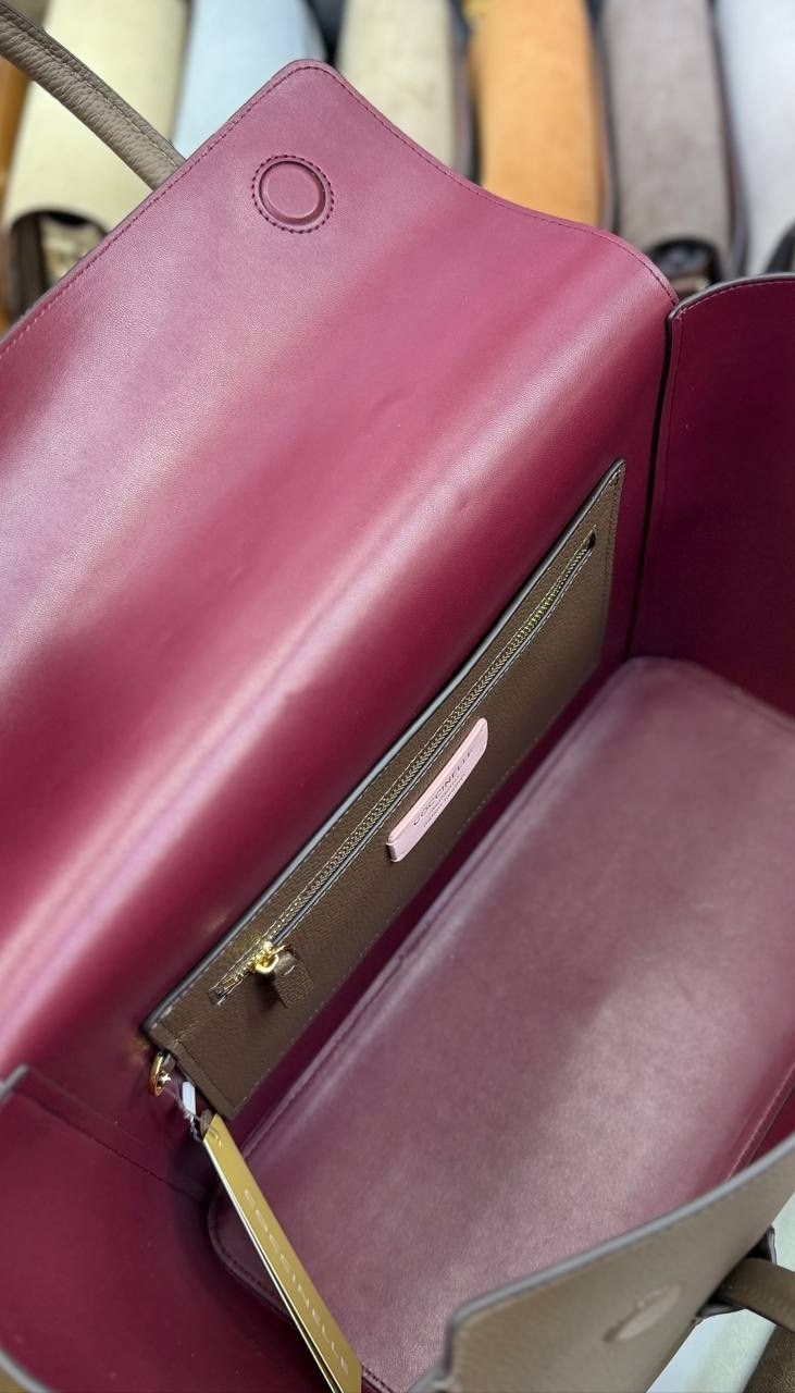 сумка coccinelle,женская сумка coccinelle,coccinelle firenze mini сумка,сумка,сумка-тоут double beat coccinelle коричневый