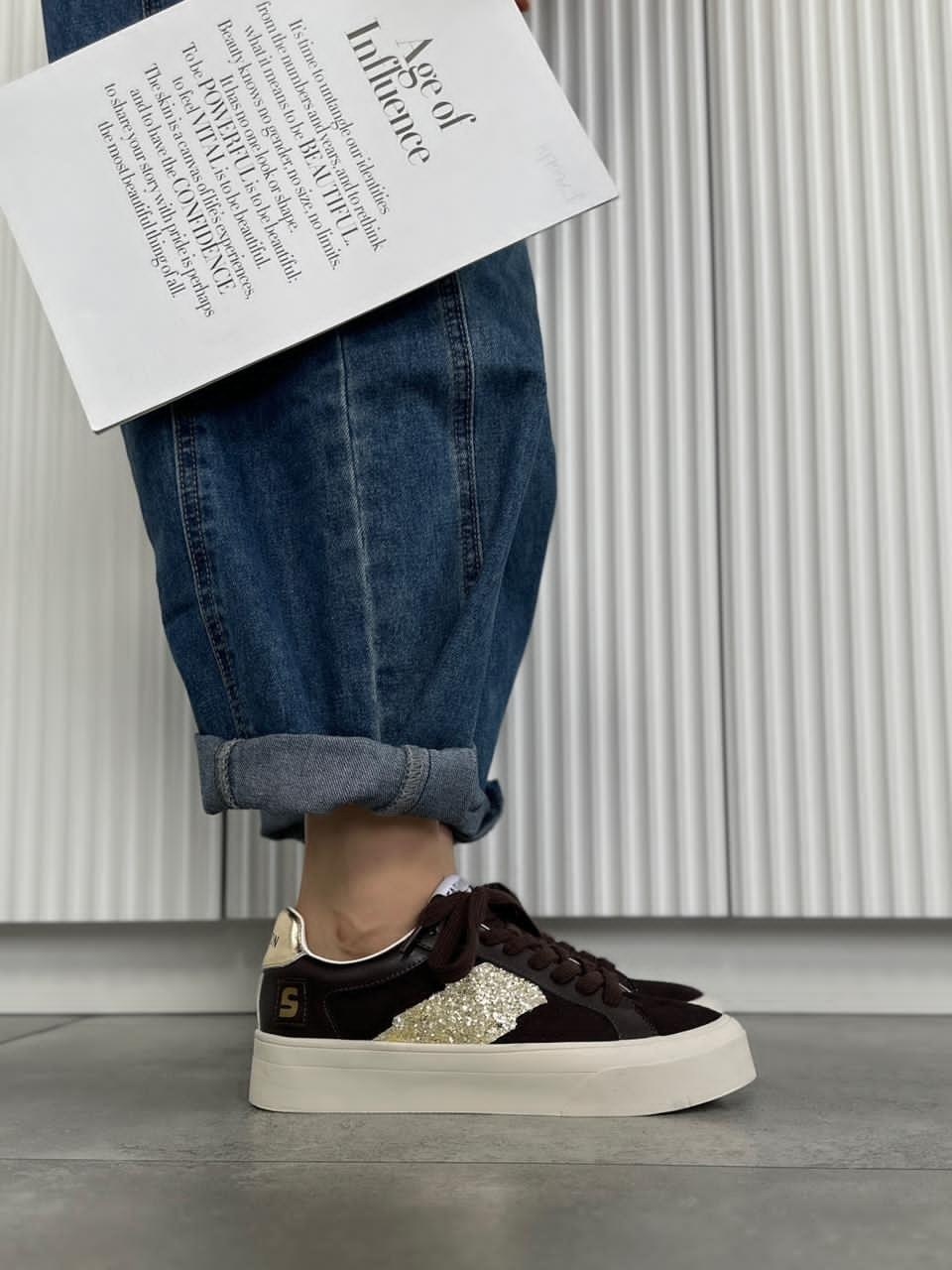 ,женские кроссовки,кроссовки golden goose с пайетками на платформе,женские кеды,кеды кроссовки