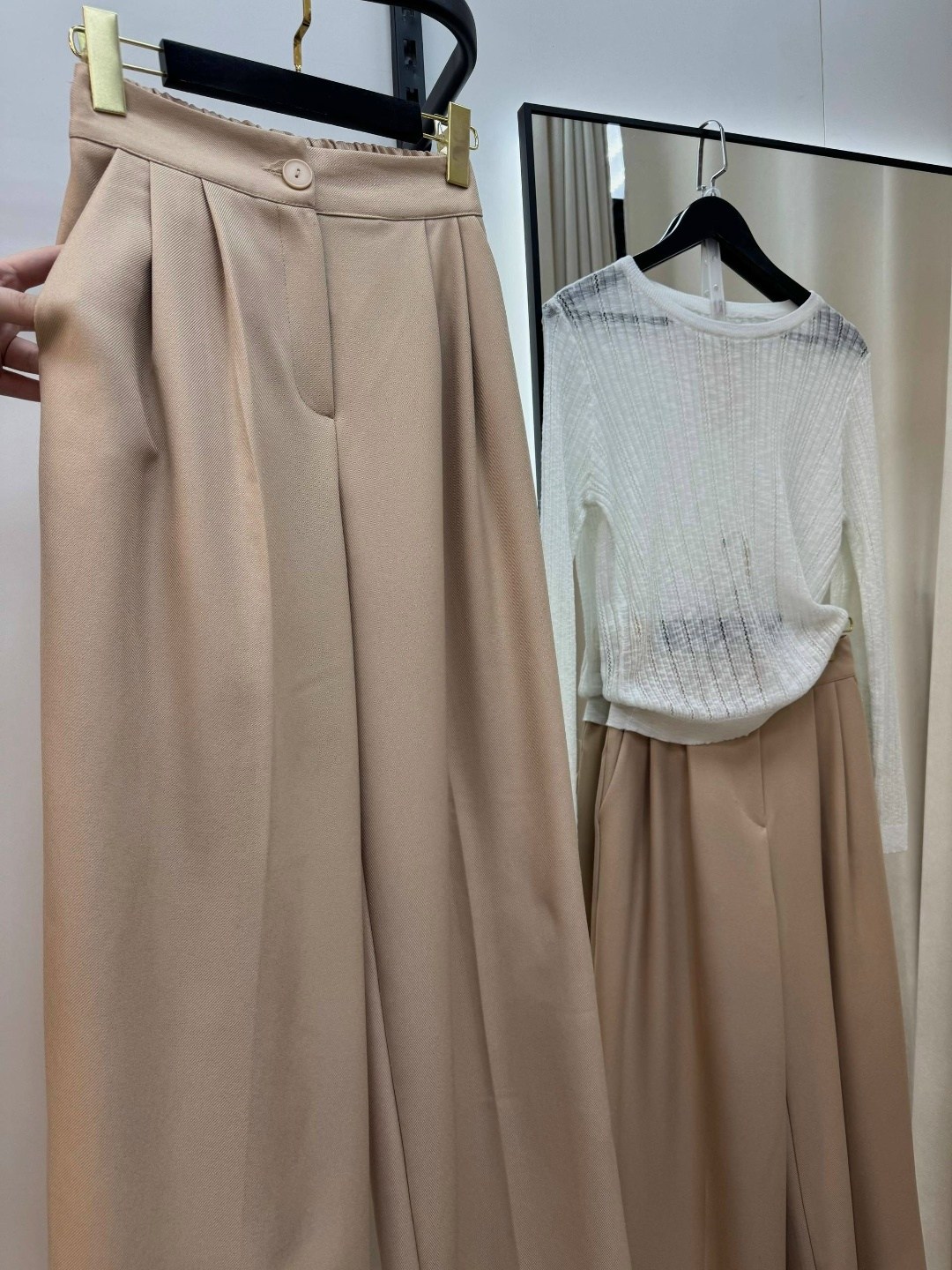 модные образы,мода модная,костюм летний льняной с жилетом и брюками trendyclo,брючный костюм,брючный костюм женский