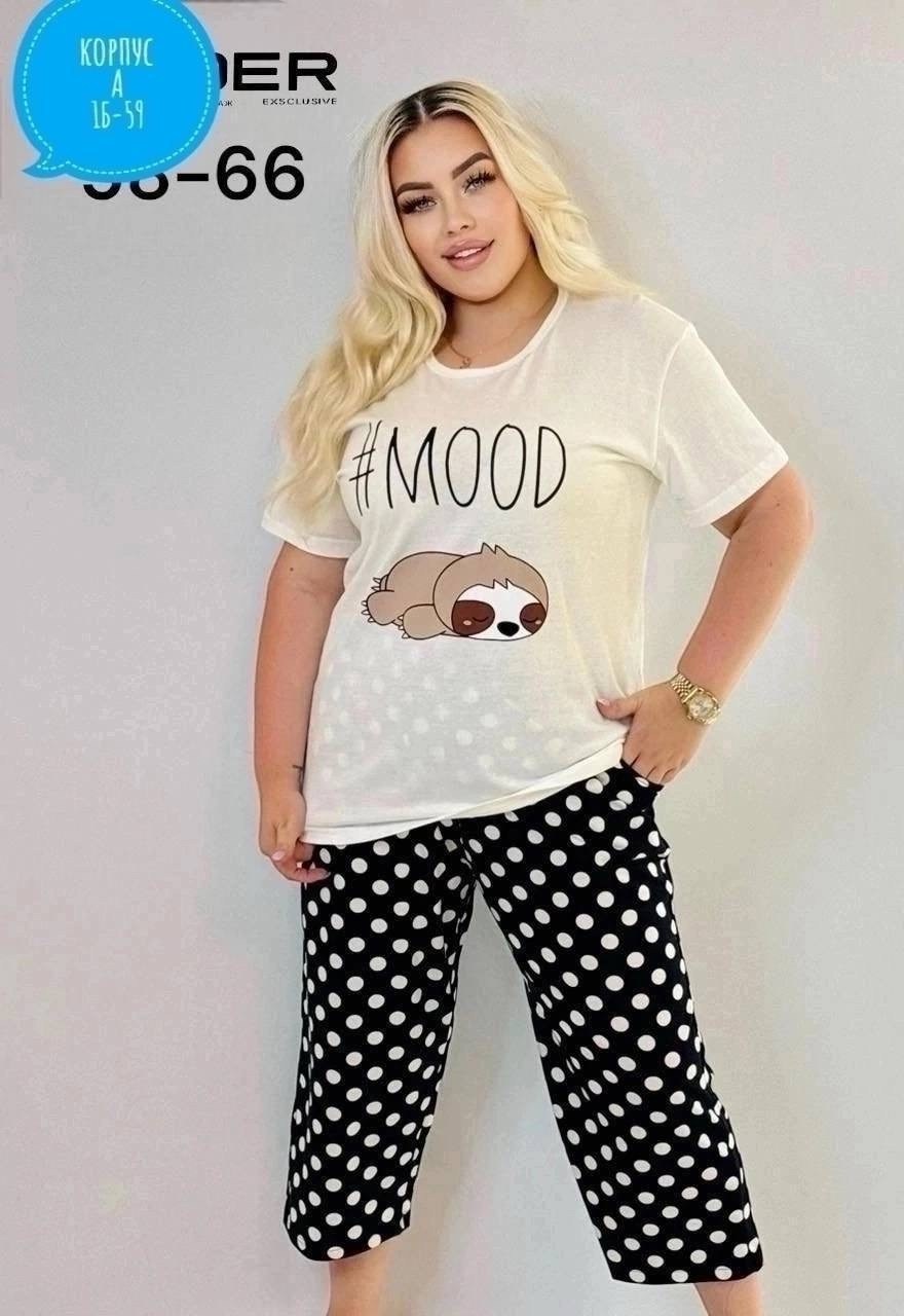 пижама женская,футболки женские больших размеров,пижама домашний костюм,женская пижама с бриджами,пижама с бриджами большие размеры