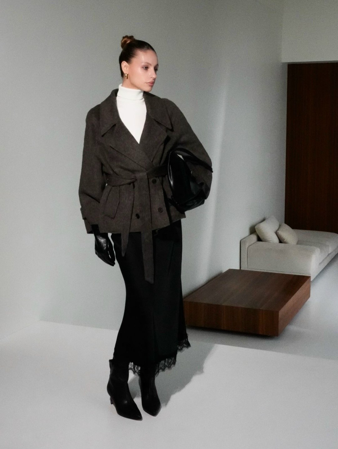 модный стиль,мода стиль,полупальто,высокая мода