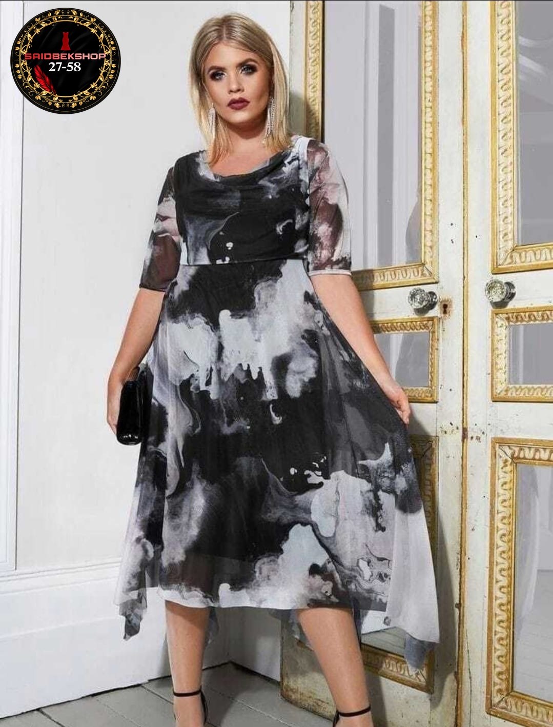 женское платье больших размеров,платье большие размеры,шифоновое платье большие размеры,платья претти для полных,платье для полных