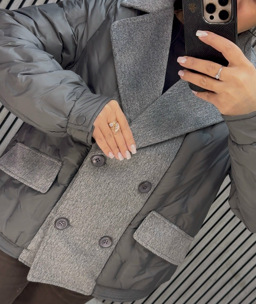 комбинированные куртки,комбинированное пальто,стильное пальто,куртка,комбинированная куртка