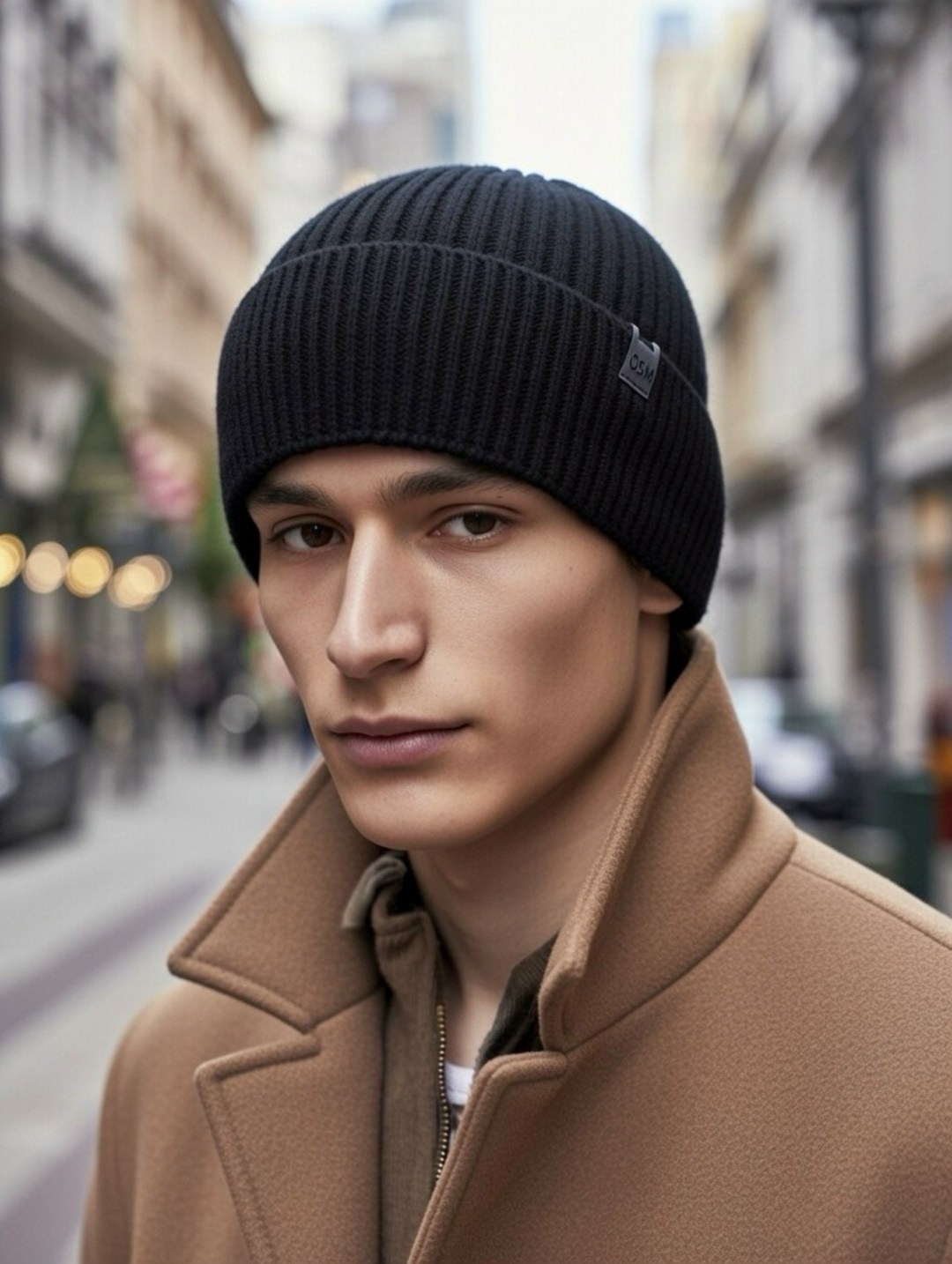 мужская шапка вязаная,шапка мужская,мужская шапка бини,шапка бини,мужская мода