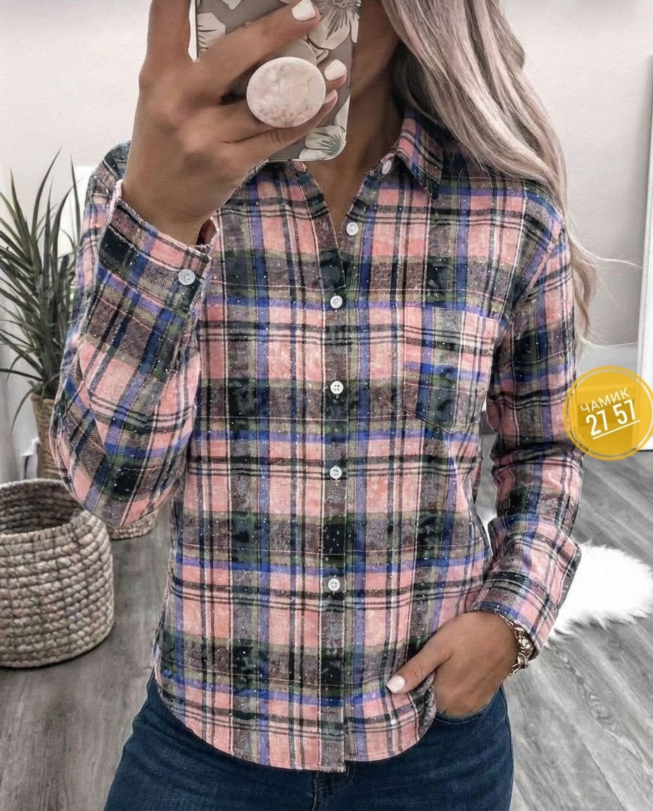 рубашка оверсайз варенка в клетку elimi,рубашка в клетку женская теплая,рубашка в клетку женская,рубашка в клетку женская теплая оверсайз без кармана,рубашка в клетку оверсайз женская