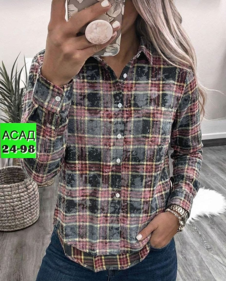 женская рубашка в клетку,рубашка в клетку,женская рубашка,повседневная рубашка,рубашка