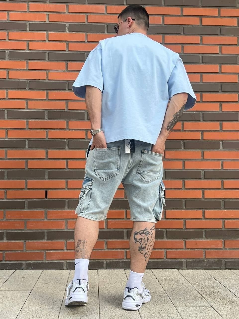 футболка оверсайз голубая,мужская футболка оверсайз,мужская мода,футболки оверсайз,мода мужская