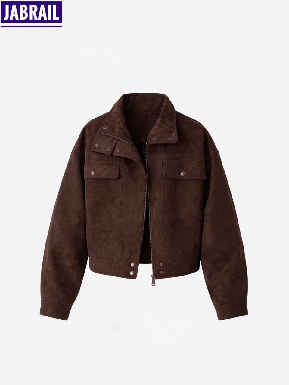 куртка замшевая,куртка из замши,женская парка из эко замши коричневого цвета,куртка из натуральной замши,куртка замш