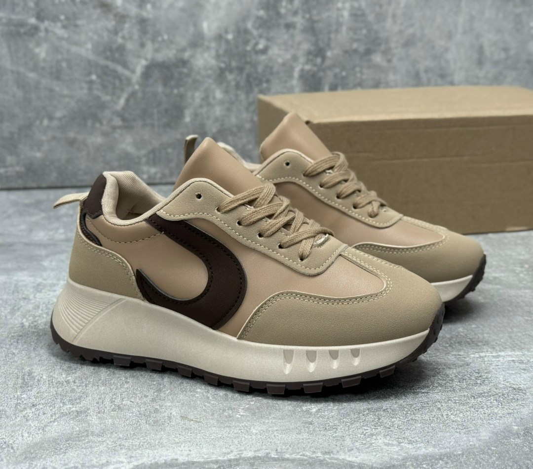 ,кроссовки женские,бежевые кроссовки,повседневные кроссовки,бежевые кроссовки evromoda