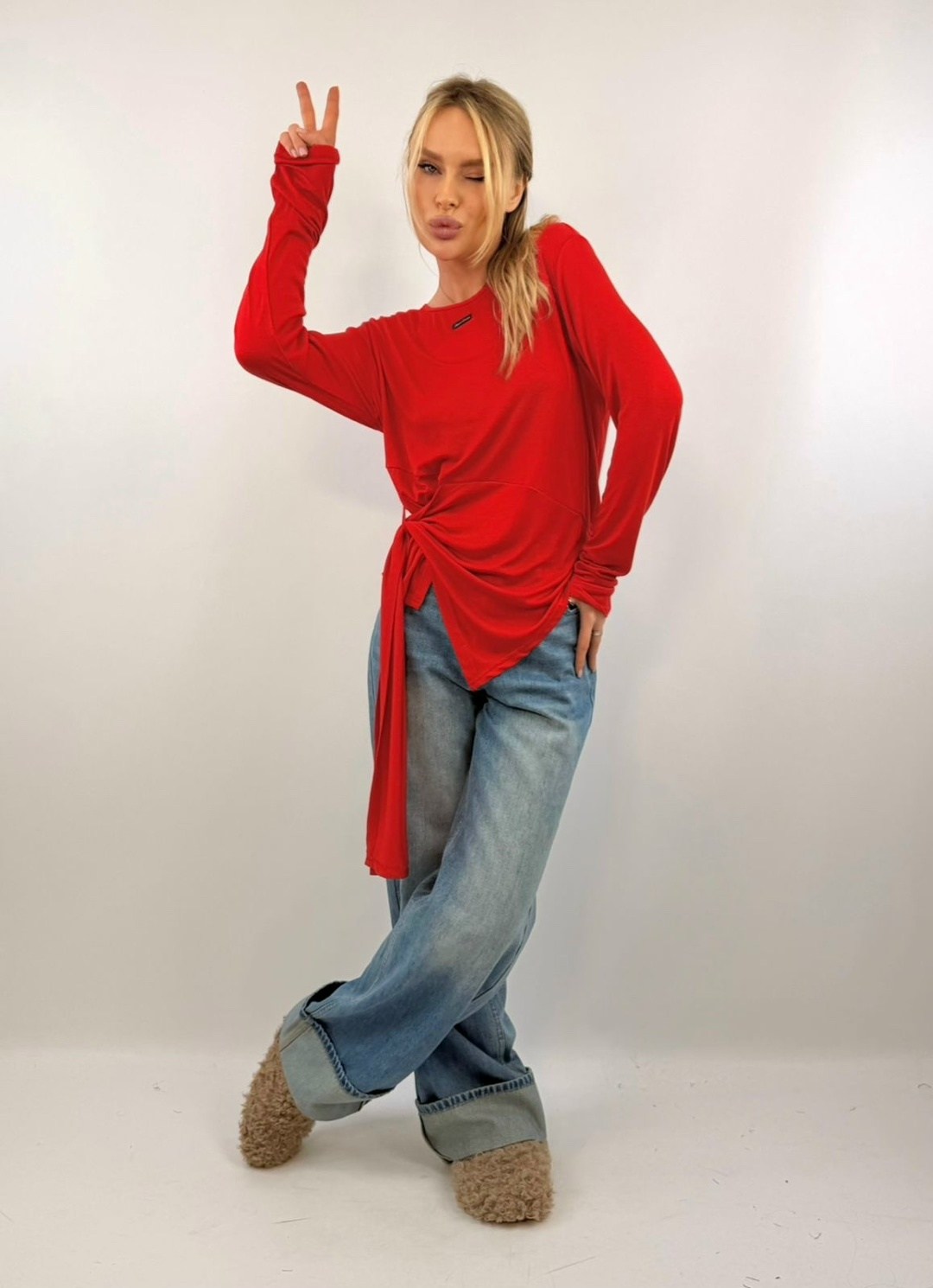 блуза с завязками,женская кофта,кофта с завязками,базовая кофта,джемпер с завязками