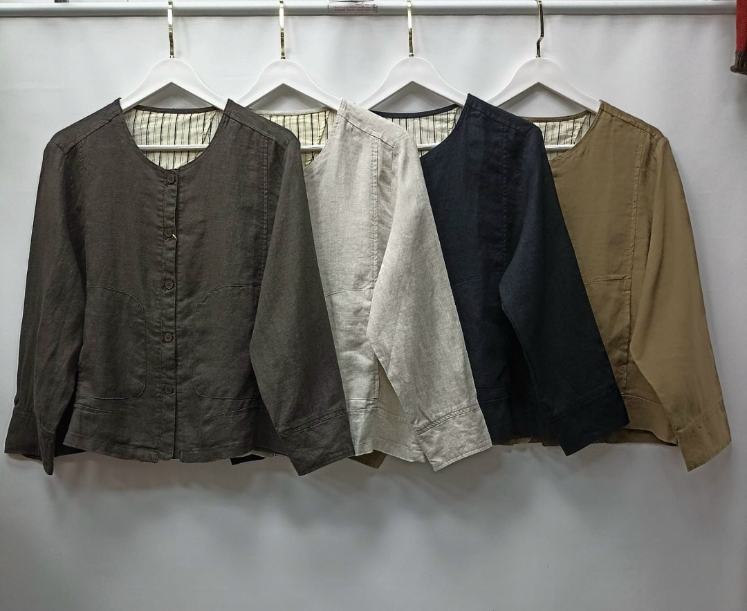 повседневная блузка,повседневная рубашка,рубашка женская льняная,льняная куртка,женская рубашка