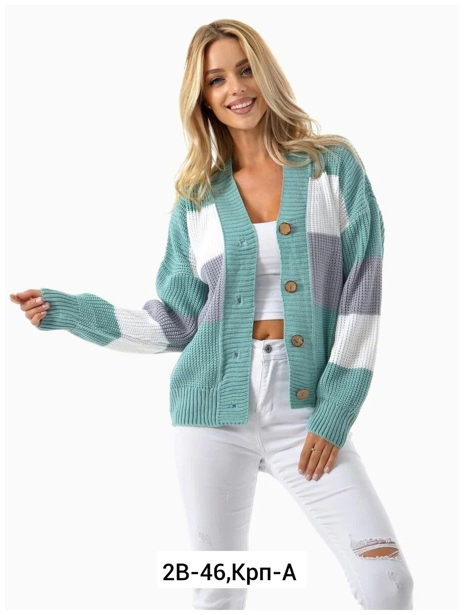 кардиган женский,кардиган,жакет женский vay 222-1681 (46-48, ментол),кардиган zoyagrace,вязаный женский кардиган
