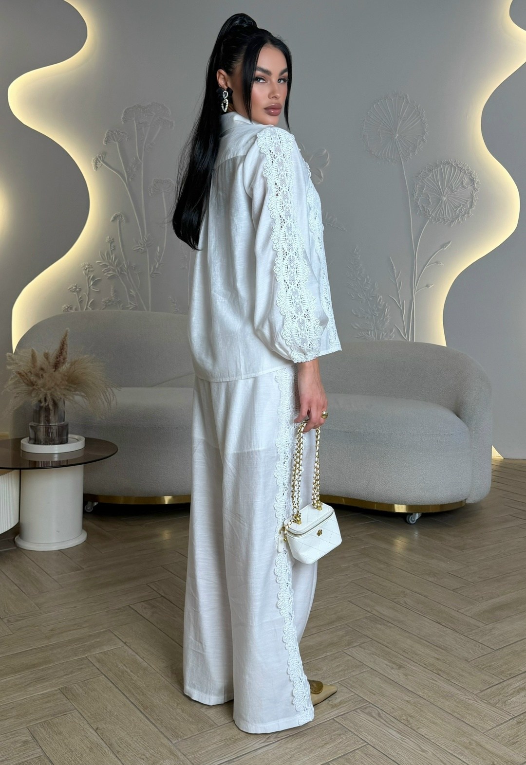 льняные костюмы,костюм белый,шелковый костюм в пижамном стиле,женский костюм,шелковый костюм