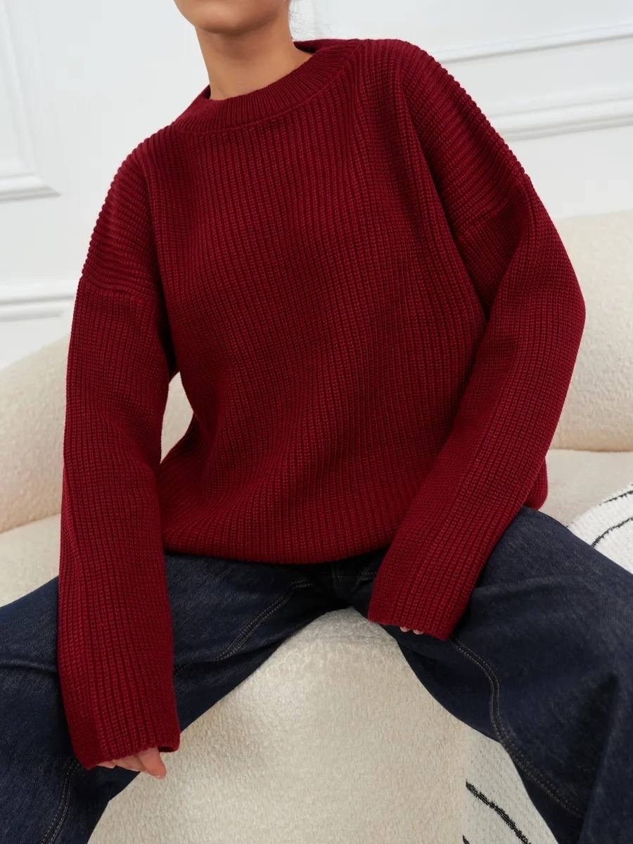 свитер оверсайз длинный вязаный sherry,свитер бордовый вязаный оверсайз удлиненный,свитер оверсайз вязаный удлиненный теплый korkmazknitwear цвет марсала бордовый,свитер бордовый вязаный оверсайз удли