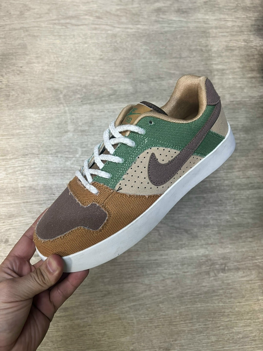 кроссовки nike,кроссовки,кроссовки текстиль,коричневые кроссовки,кеды найк