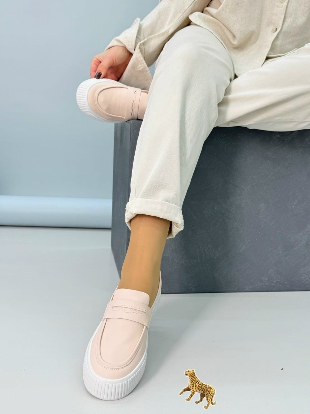 ,лоферы женские,мокасины женские,светло розовые лоферы,мокасины на платформе