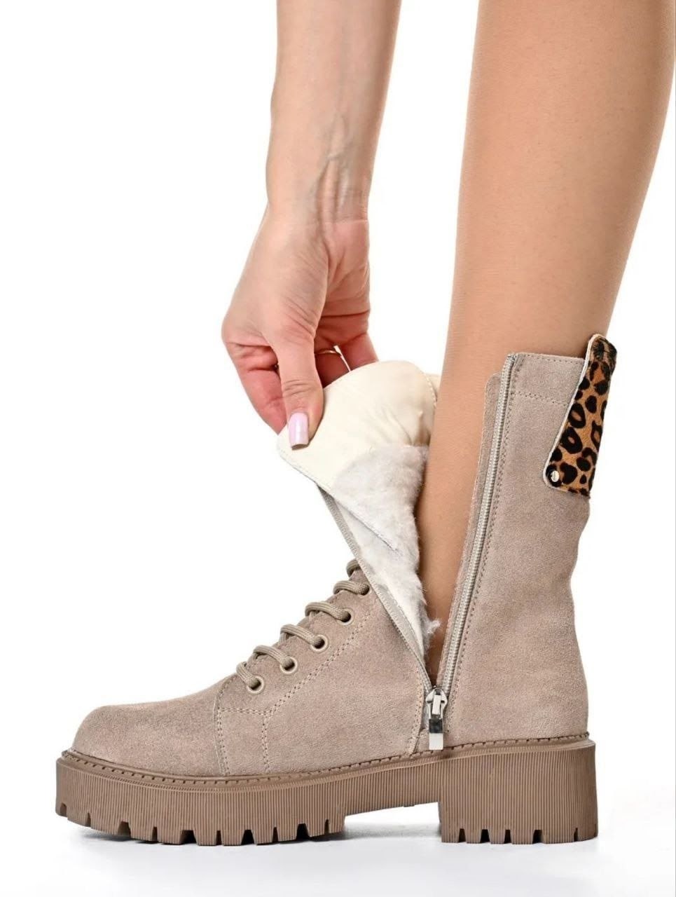 ,ботинки женские,ботинки ed'art 329.21153 серо коричневый замша,ботинки,зимние женские ботинки