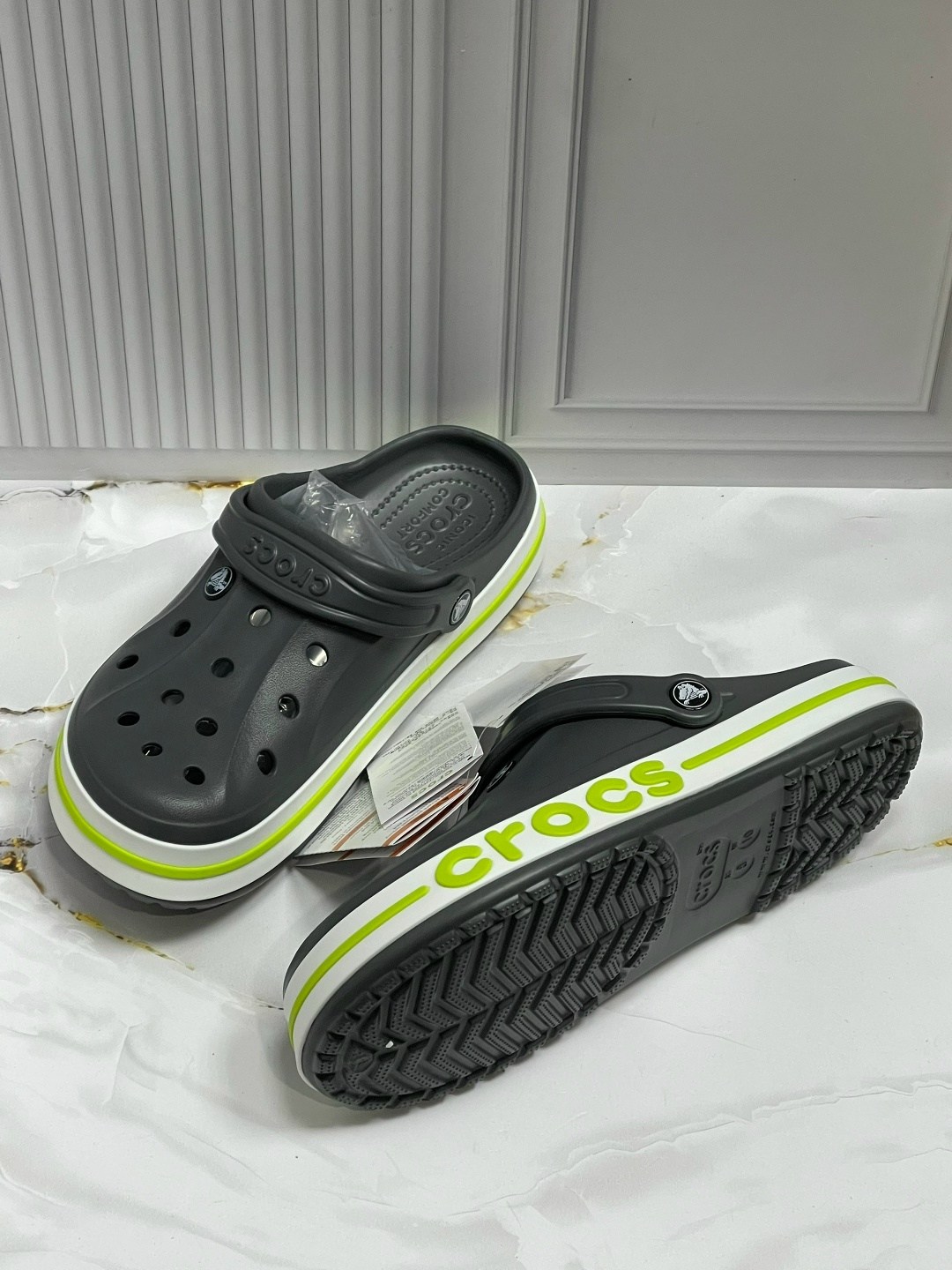 сабо пантолеты bayaband кроксы резиновые летние,сабо crocs,сандалии крокс детские,сабо детские crocs crocband clog k серый,детские серые сабо crocs kids' bayaband clogs
