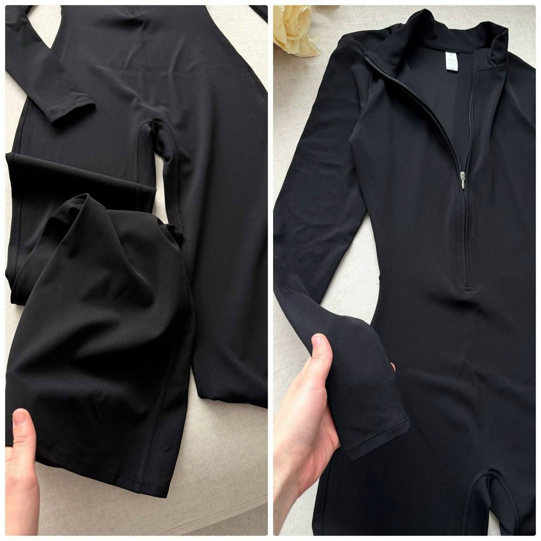 брючный комбинезон,брючный костюм,комбинезон женский,комбинезон,heyoungirl женский черный тонкий комбинезон стильный сексуальный комбинезон с круглым вырезом на молнии