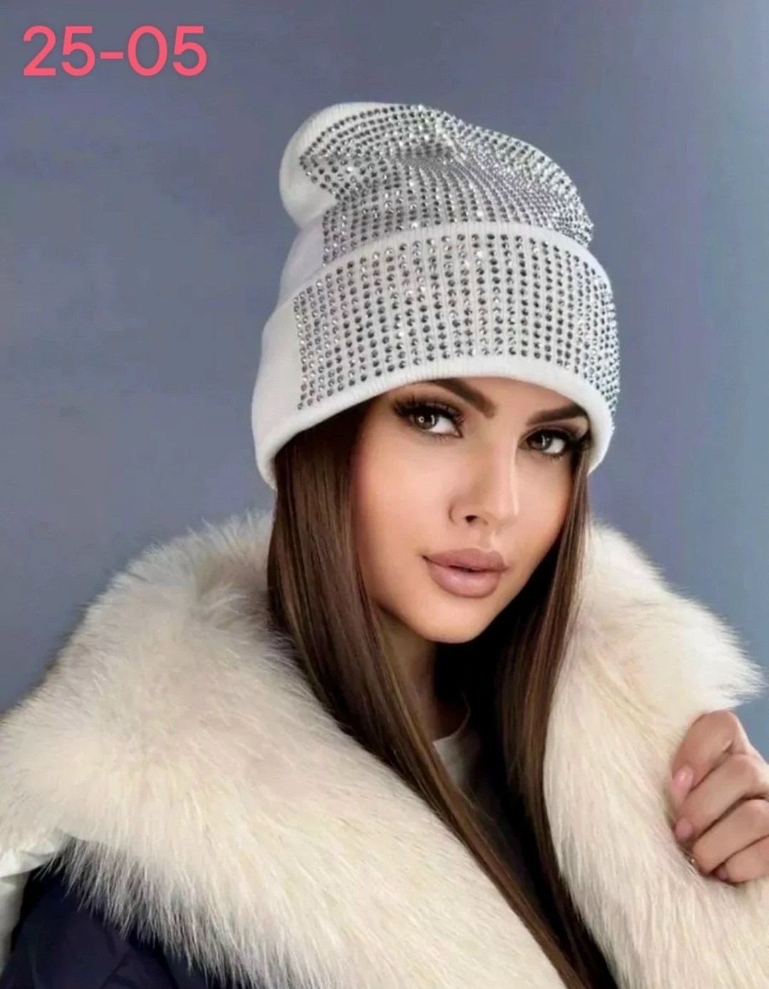 шапка бини со стразами,шапка для женщин,шапка женская,шапка женская зимняя,шапка бини со стразами зимняя