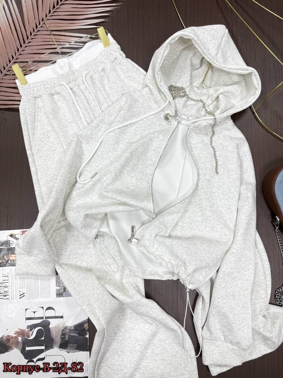 костюм с кофтой худи,костюм спортивный,костюм женский,cпортивный костюм оверсайз,костюм спортивный женский